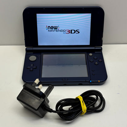 The New Nintendo 3DS XL Handheld Console in Metallic Blue