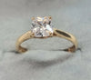 9ct Gold Ring CZ Size M