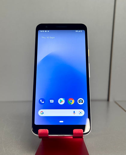 Google Pixel 3a 64GB Clearly White, *Unboxed* *Unlocked*