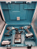 Makita 18V Combi Drill & Impact Driver Twin Pack DK18922A – 2x 2.0Ah Batteries & Charger *LIKE NEW*