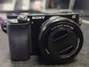 Sony Alpha A6000 Mirrorless Digital Camera 24.3MP + 2 batteries