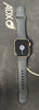 Apple Watch Series 4, 44mm Gold Aluminium Case with Black Strap **CHARGER ISSUE**