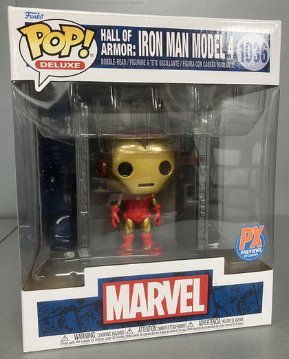 ** Collection Only ** Funko POP! Marvel Deluxe PX Hall of Armor Iron Man Model 4 #1036