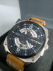 AVI-8 Hawker Hunter Atlas Dual Time Chronograph Jet Black Men's Watch AV-4057