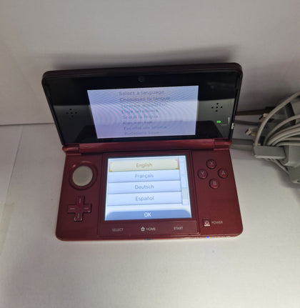 Nintendo 3DS - Handheld Game Console - Metallic Red