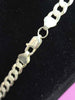 22" Silver ( 925 ) Curb Chain - 34GR - Pre Owned - Good