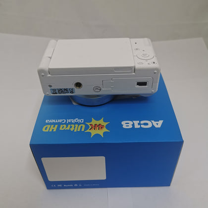 AC18 4K ULTRA HD 72MP Digital VIDEO Camera - LIKE NEW - SEAL OPENED IN STORE