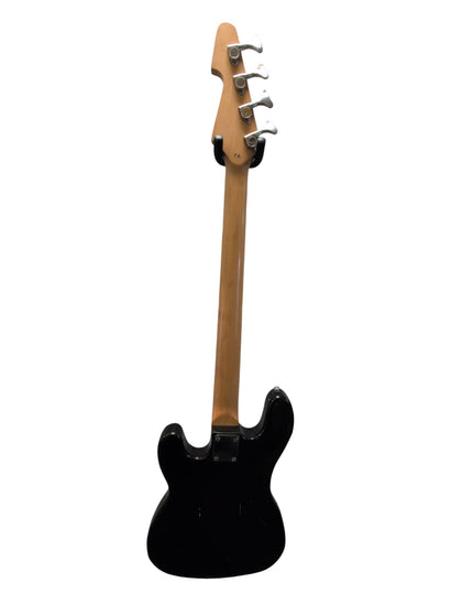 Generation Audio 6 String Electric Bass Guitar Black/White 
