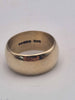 9ct Yellow Gold Mens High Polish Finish Thick Wedding Band Ring - 9.54 Grams - Size Q