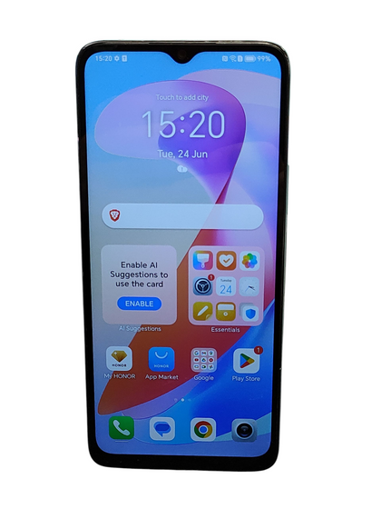 Honor X6a 128gb - Cyan Lake - Unlocked Unboxed