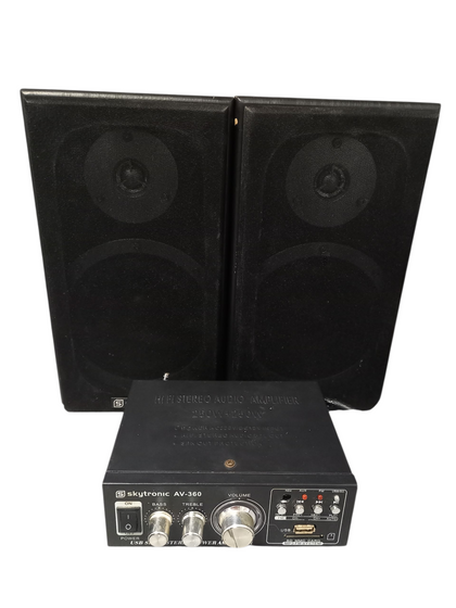 Skytronic Home Audio System Stereo Hifi 5