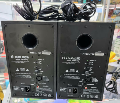 2 X Adam Audio T5V Studio Monitor