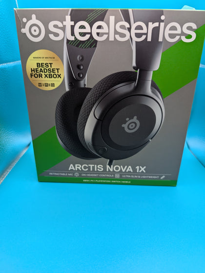 SteelSeries Arctis Nova 1x For Xbox - Multi-System Gaming Headset — Hi-Fi Drivers — 360° Spatial Audio — Airweave Memory Foam Ear Cushions —