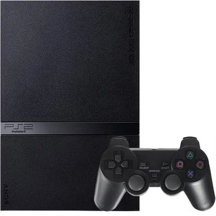 Playstation 2 Slim Console Black Package.