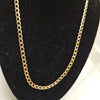 20" 9ct Yellow Gold Curb Chain