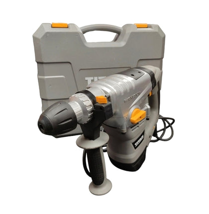 Titan TTB631SDS 1500W Corded Hammer Drill w/accessories and case COLLECTION ONLY