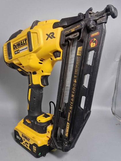 Dewalt DCN660N 18v XR Cordless Brushless Second Fix Framing Nailer and 5ah battery