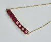 9ct Gold Ruby Tennis Bracelet