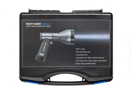 Night Saber Alpha V2 - Ultra High-power LED Torch