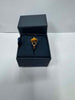 2.67g 9ct Gold Tiger's eye ring - Size N - **Hallmarked**