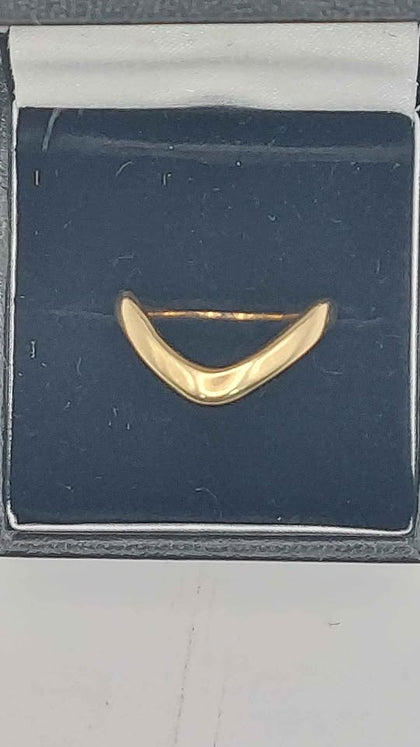 9ct yelow gold ring 4.5g size q