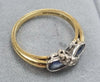 18ct Gold Diamond /Sapphire Ring