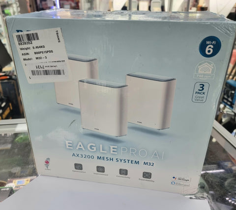 D-Link EAGLE PRO AI AX3200 M32 Mesh System 3 Pack