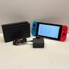 Nintendo Switch Console with Neon Red/ Neon Blue Joy Cons