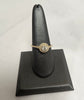 9ct Yellow Gold Diamond Cluster Ring - Size S