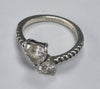 Silver Pandora Ring Size L1/2