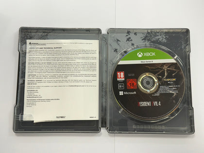 xbox series x resident evil 4 steelbook
