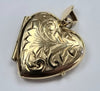 9ct Gold Locket "I Love You"