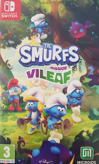 The Smurfs Mission Vileaf - Nintendo Switch - Great Yarmouth