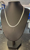 925 Sterling Silver Patterned Curb Chain 17.5”