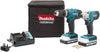 Makita 18v Cordless Li-ion Combi Hammer Drill & Impact Driver Twin Pack