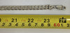 Silver Curb Chain 24”