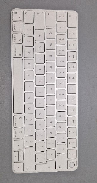 Apple Magic Keyboard With Touch ID (A2449) - Silver, B