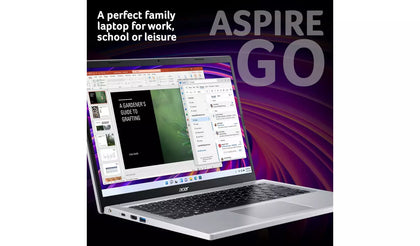 Acer Aspire Go 14 14in i3 8GB 128GB Laptop - Silver