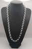 BRAND NEW 925 silver belcher style chain 86.9g 28" boxed
