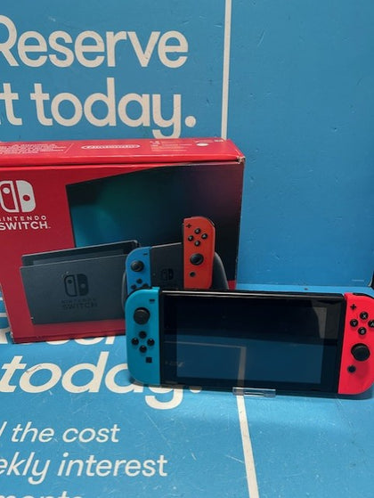 Nintendo Switch - Neon Red & Blue