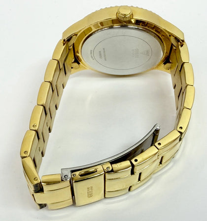 Guess Ladies WL097L2 bedazzle gold plated watch