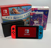 Nintendo Switch (Neon Red/Blue) with lets sing 2025
