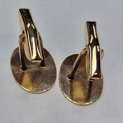 9CT GOLD CUFF LINKS PRESTON STORE.