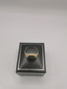 9K Gold Ring with Black Stone 3.9G Hallmarked and Tested Size W