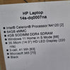 HP Laptop 14s Celeron N4120 4GB 64GB Laptop Black BRAND NEW