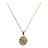 Silver necklace with pendant 46CM  *Collection Only*