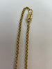 9CT GOLD 26” NECKLACE 7.8gr