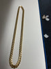18ct gold curb chain