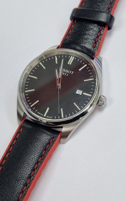 Tissot Pr100 Swiss Watch Red & Black