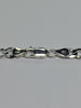 Brand New Silver Figaro Chain